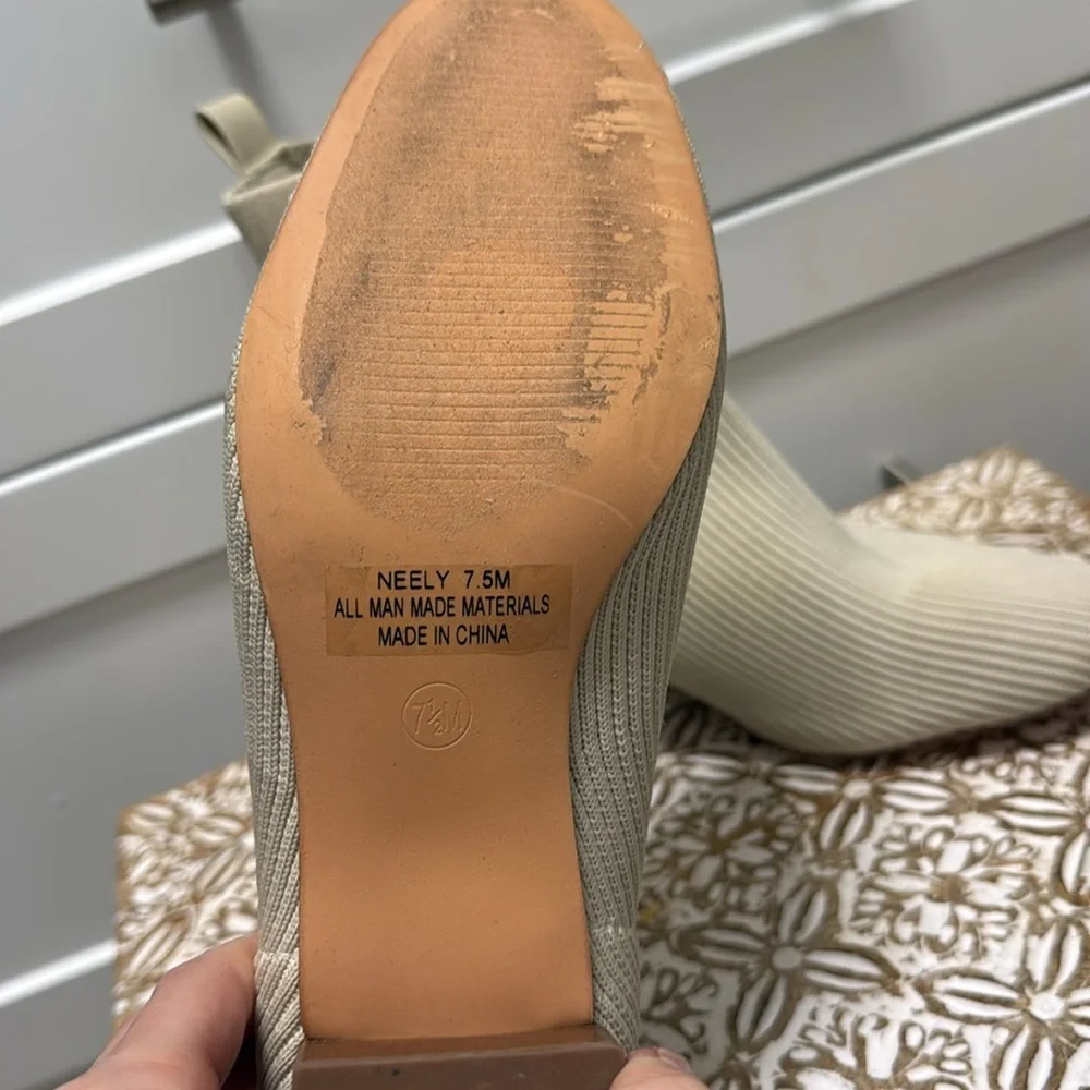 Joie x Revolve Neely Ivory Sock Bootie Never Worn - Picture 2 of 3
